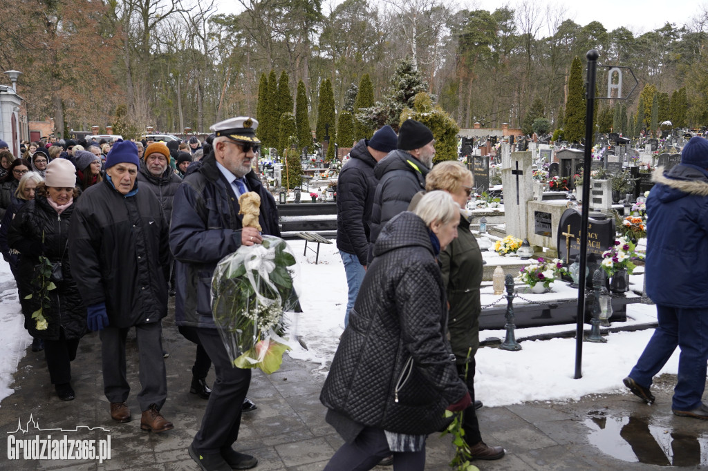 Pogrzeb Ryszarda Gralaka, byłego prezesa KS Stal Grudziądz