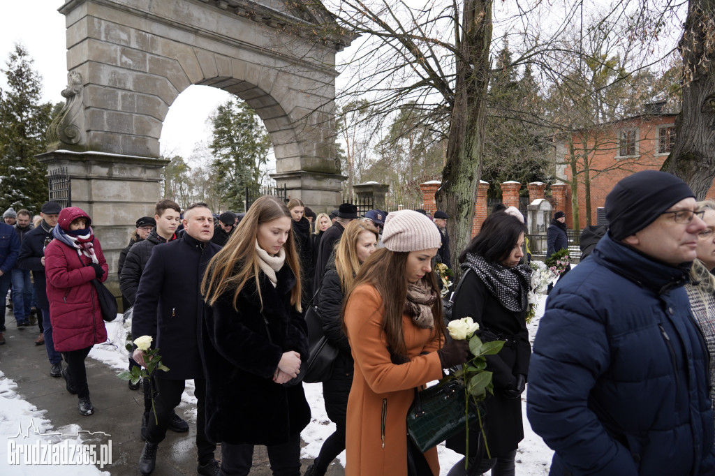 Pogrzeb Ryszarda Gralaka, byłego prezesa KS Stal Grudziądz