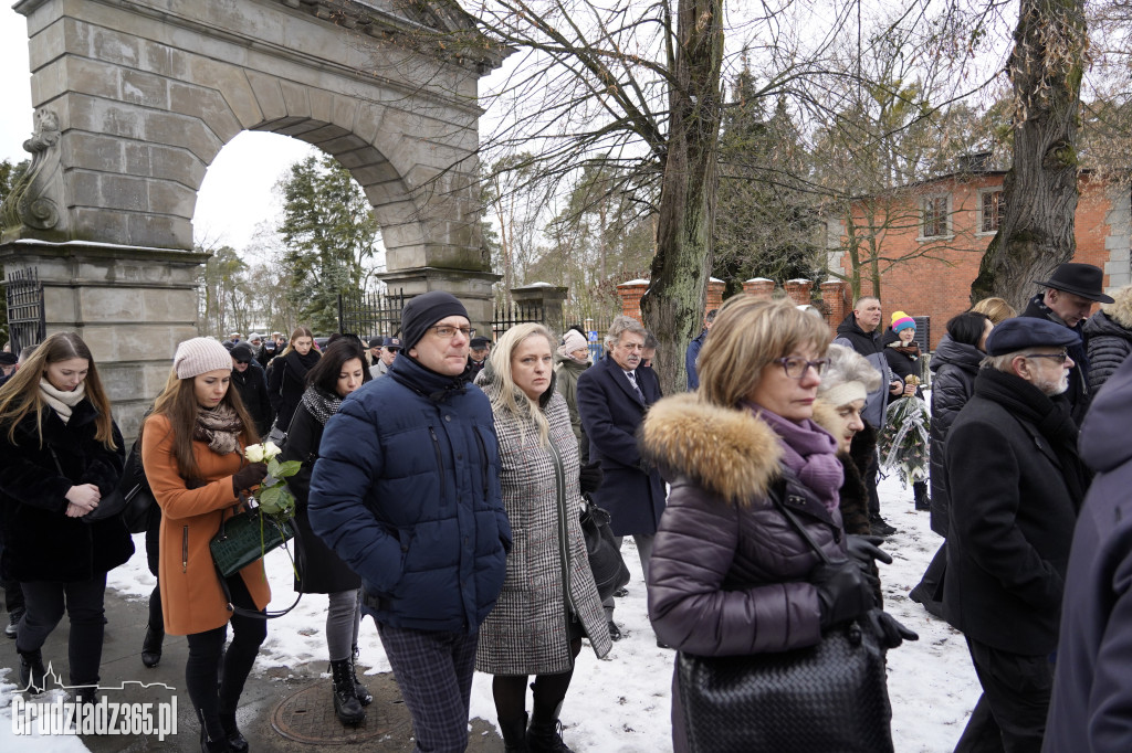 Pogrzeb Ryszarda Gralaka, byłego prezesa KS Stal Grudziądz