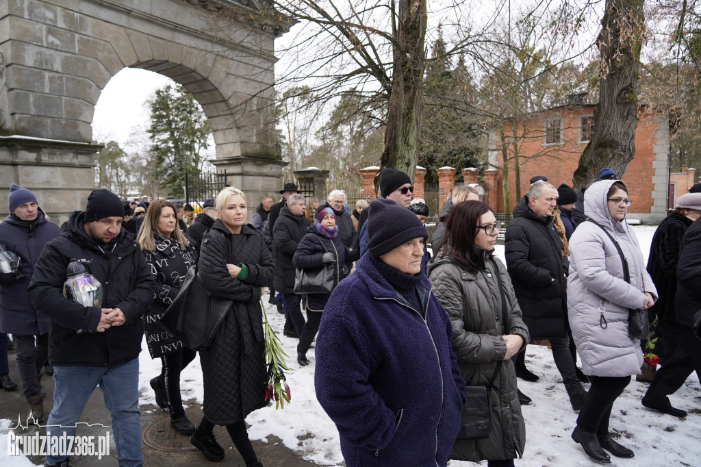 Pogrzeb Ryszarda Gralaka, byłego prezesa KS Stal Grudziądz