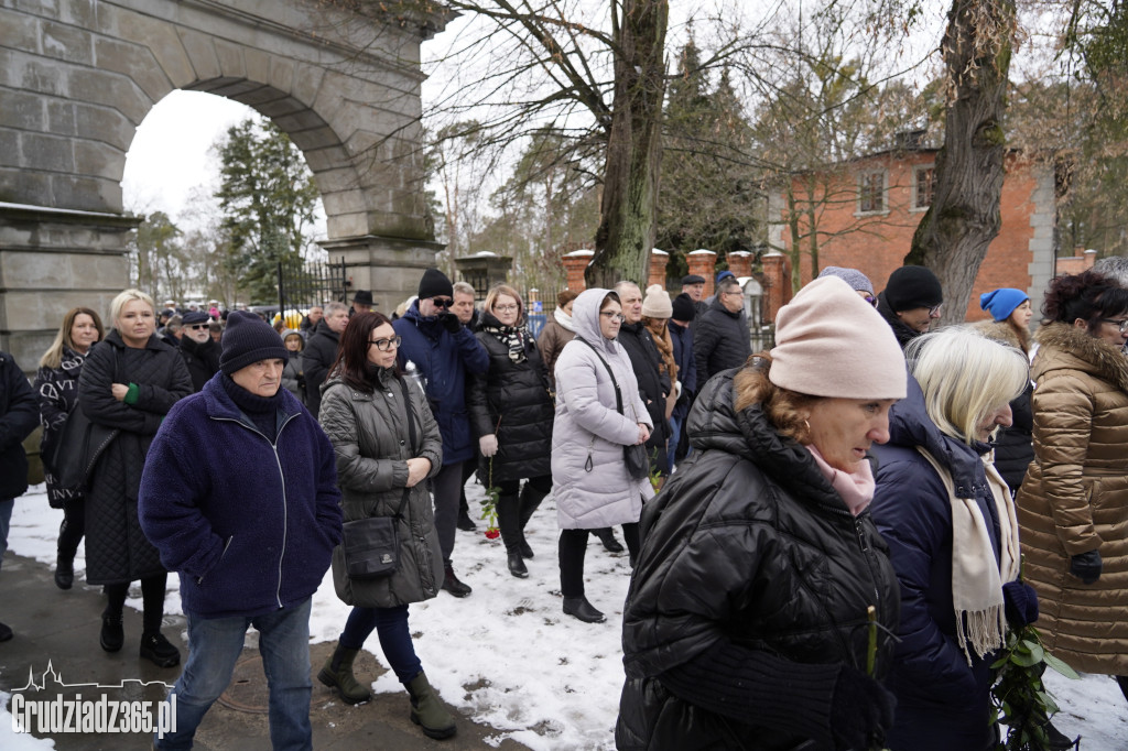 Pogrzeb Ryszarda Gralaka, byłego prezesa KS Stal Grudziądz