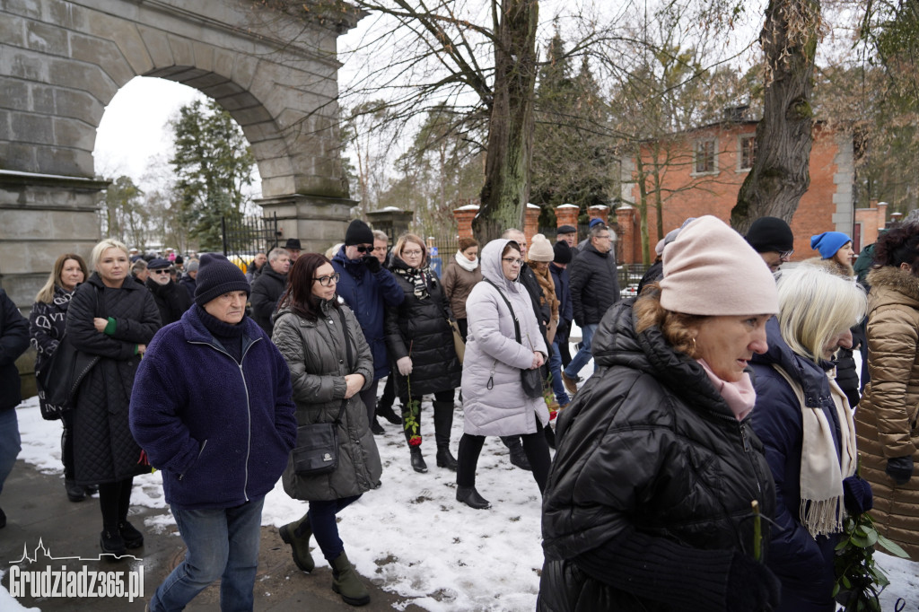 Pogrzeb Ryszarda Gralaka, byłego prezesa KS Stal Grudziądz