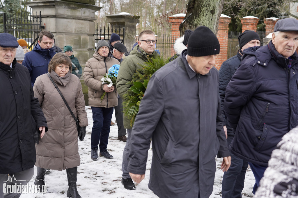 Pogrzeb Ryszarda Gralaka, byłego prezesa KS Stal Grudziądz