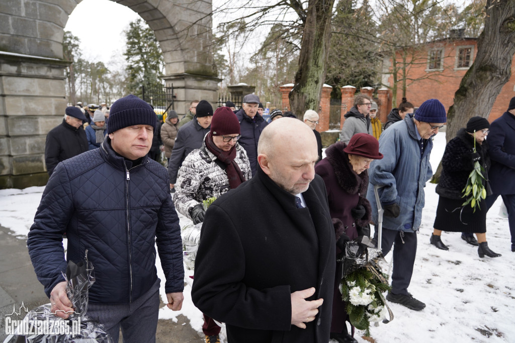 Pogrzeb Ryszarda Gralaka, byłego prezesa KS Stal Grudziądz