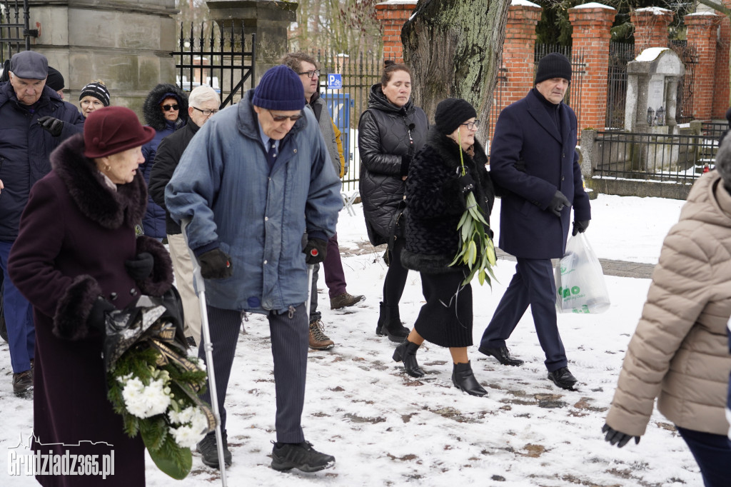 Pogrzeb Ryszarda Gralaka, byłego prezesa KS Stal Grudziądz