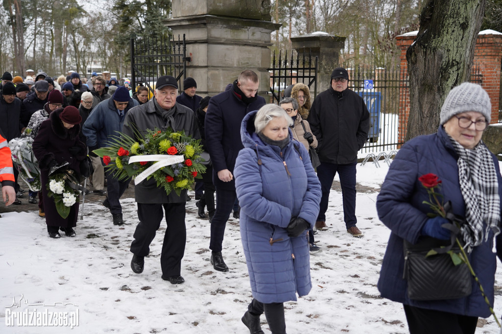 Pogrzeb Ryszarda Gralaka, byłego prezesa KS Stal Grudziądz