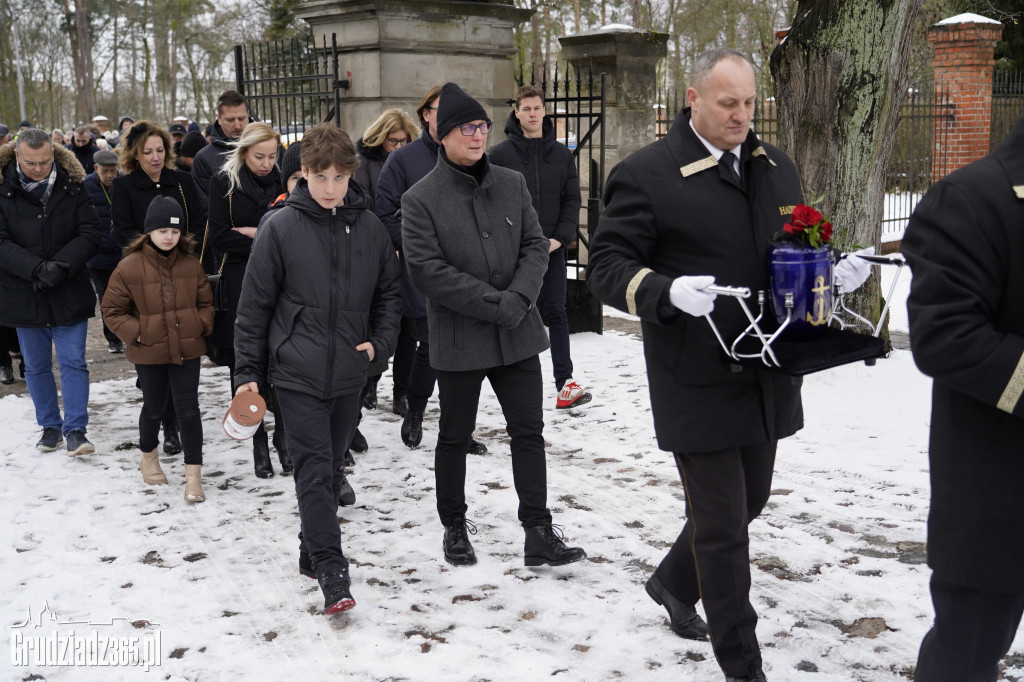 Pogrzeb Ryszarda Gralaka, byłego prezesa KS Stal Grudziądz