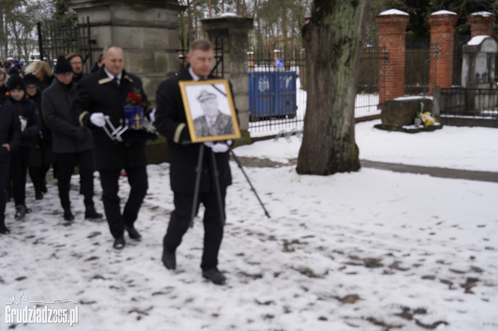 Pogrzeb Ryszarda Gralaka, byłego prezesa KS Stal Grudziądz