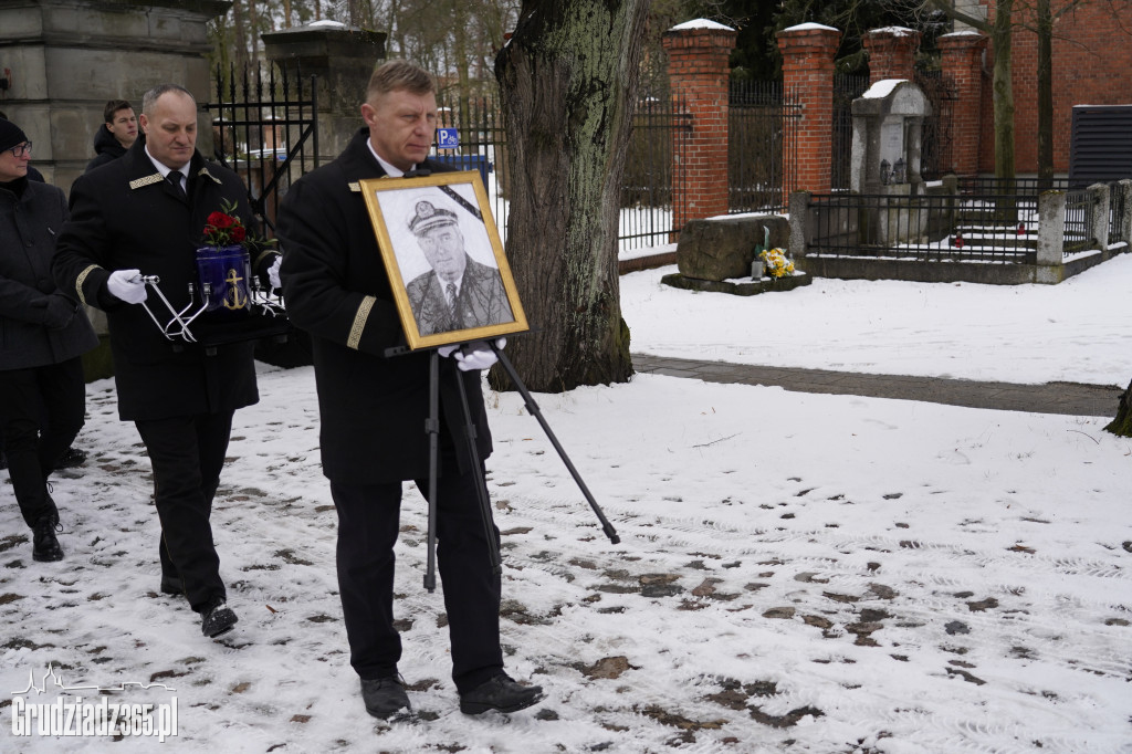 Pogrzeb Ryszarda Gralaka, byłego prezesa KS Stal Grudziądz