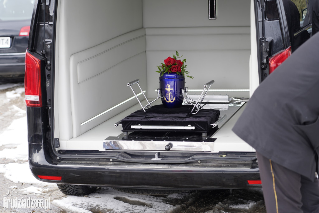 Pogrzeb Ryszarda Gralaka, byłego prezesa KS Stal Grudziądz