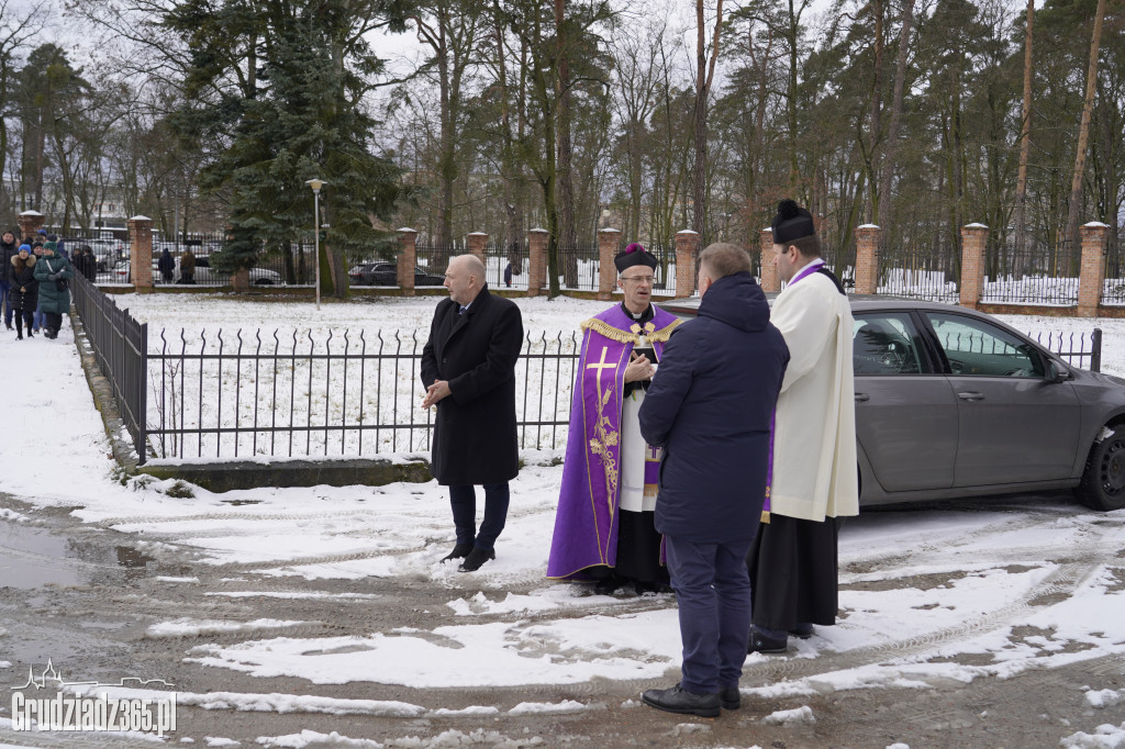 Pogrzeb Ryszarda Gralaka, byłego prezesa KS Stal Grudziądz
