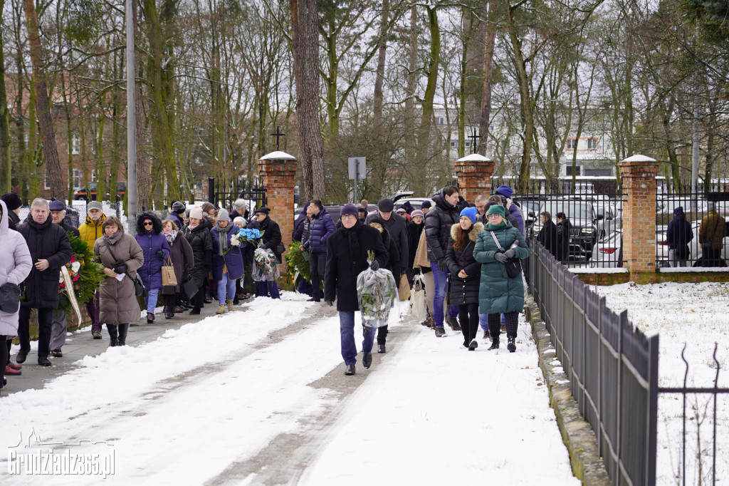 Pogrzeb Ryszarda Gralaka, byłego prezesa KS Stal Grudziądz