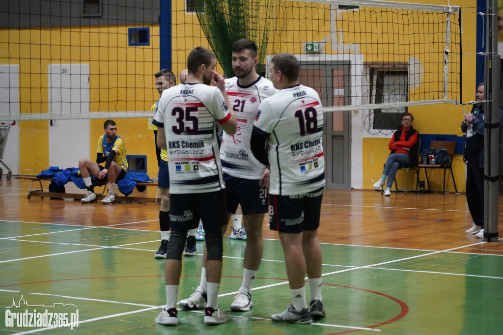 KS Stal Grudziądz przegrywa z BKS WSG Chemik Bydgoszcz