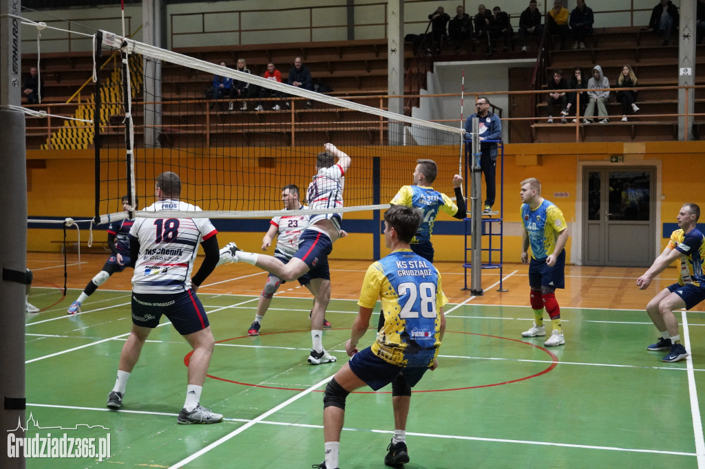 KS Stal Grudziądz przegrywa z BKS WSG Chemik Bydgoszcz