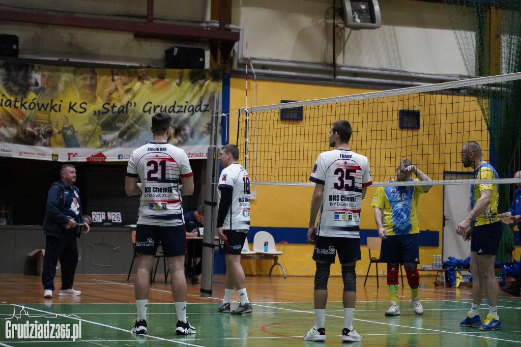KS Stal Grudziądz przegrywa z BKS WSG Chemik Bydgoszcz