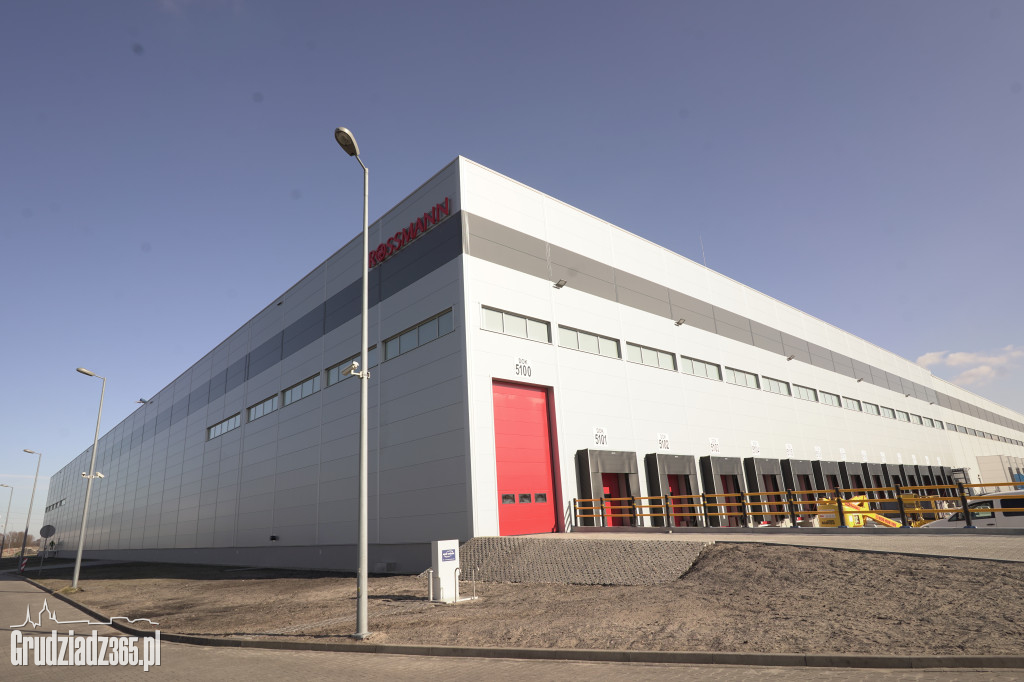 Centrum Dystrybucji Rossmanna w Grudziądzu zwiększyło swoją powierzchnię