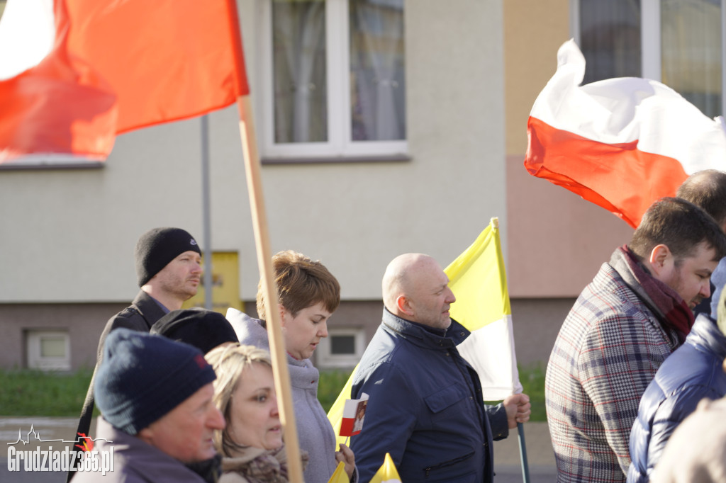 Ulicami Grudziądza przeszedł Marsz Papieski