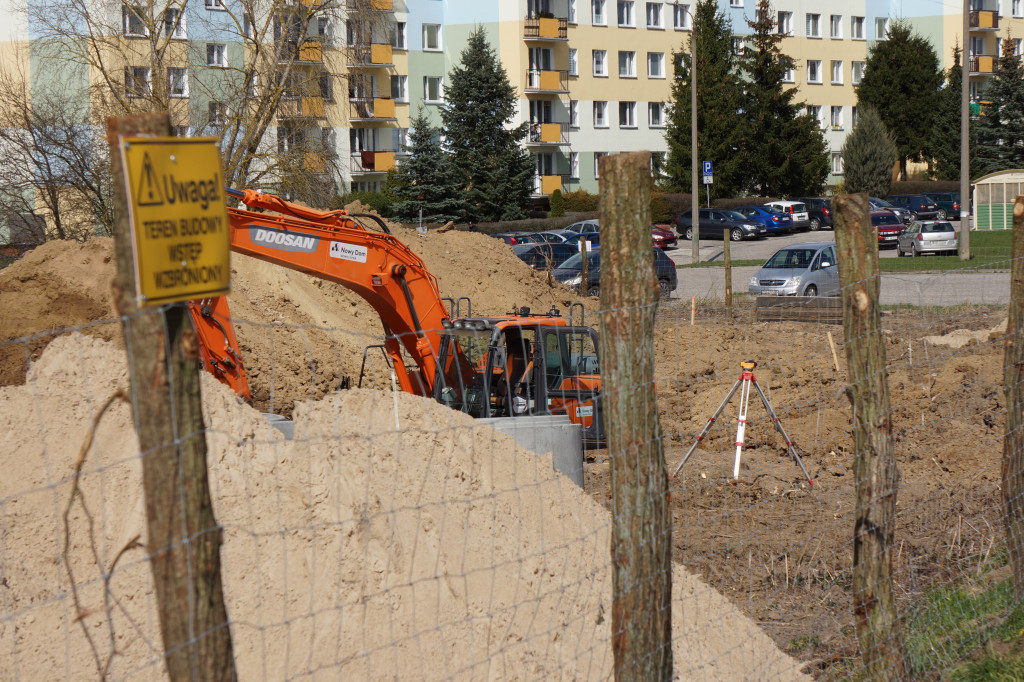 Czy to budowa Biedronki na os. Rządz w Grudziądzu?