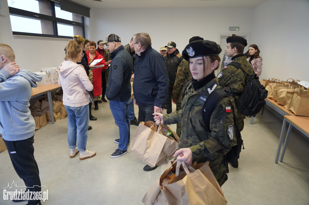 Grudziądzkie Śniadanie Wielkanocne dla Seniora - trwa dostarczanie pakietów
