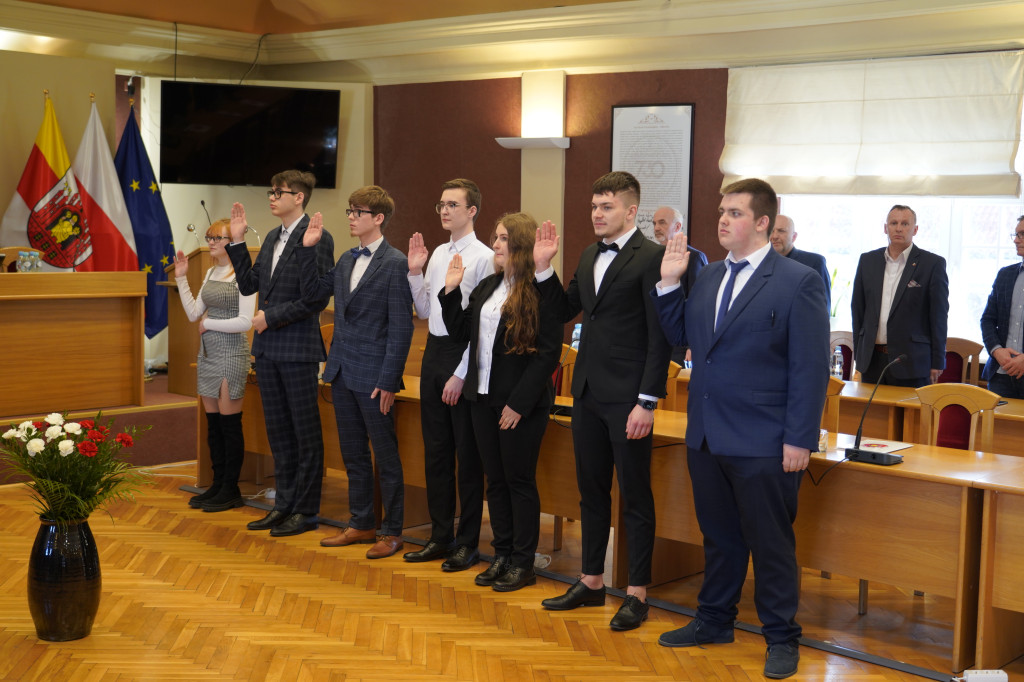 Sesja inauguracyjna VI kadencji  Młodzieżowej Rady Miejskiej Grudziądza