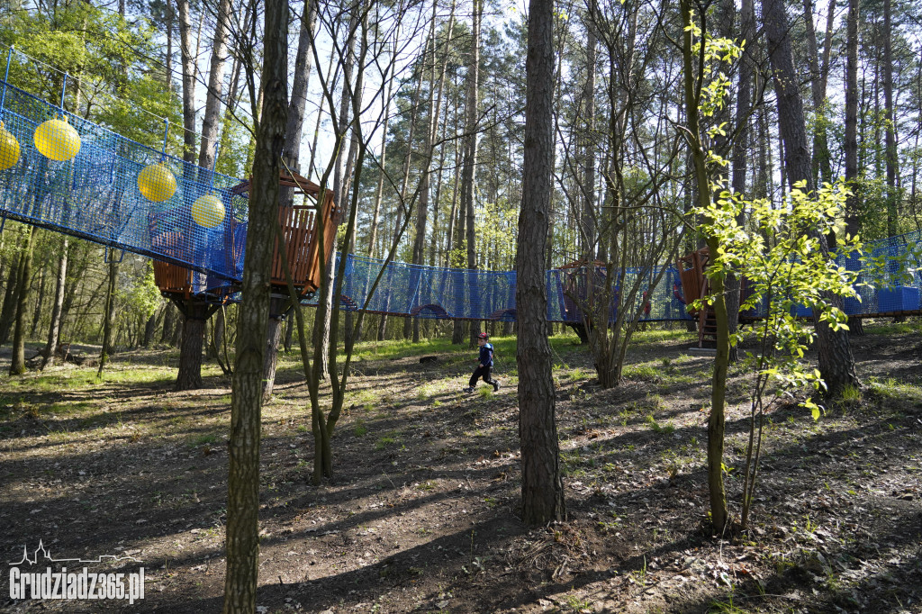 Największy park linowy w okolicy Grudziądza otwarty