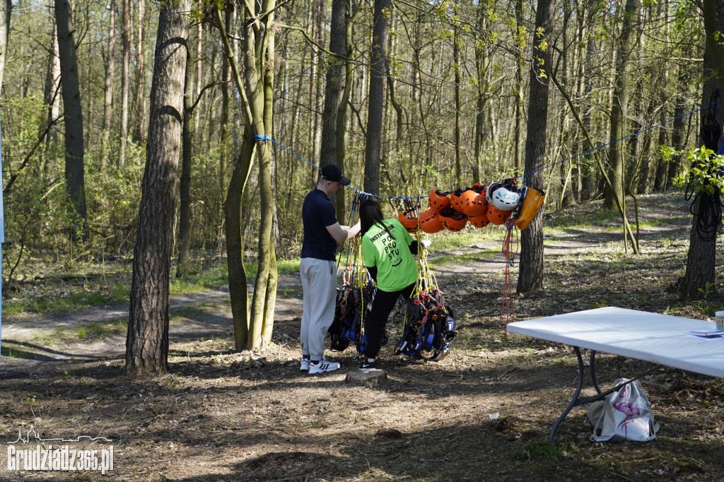 Największy park linowy w okolicy Grudziądza otwarty