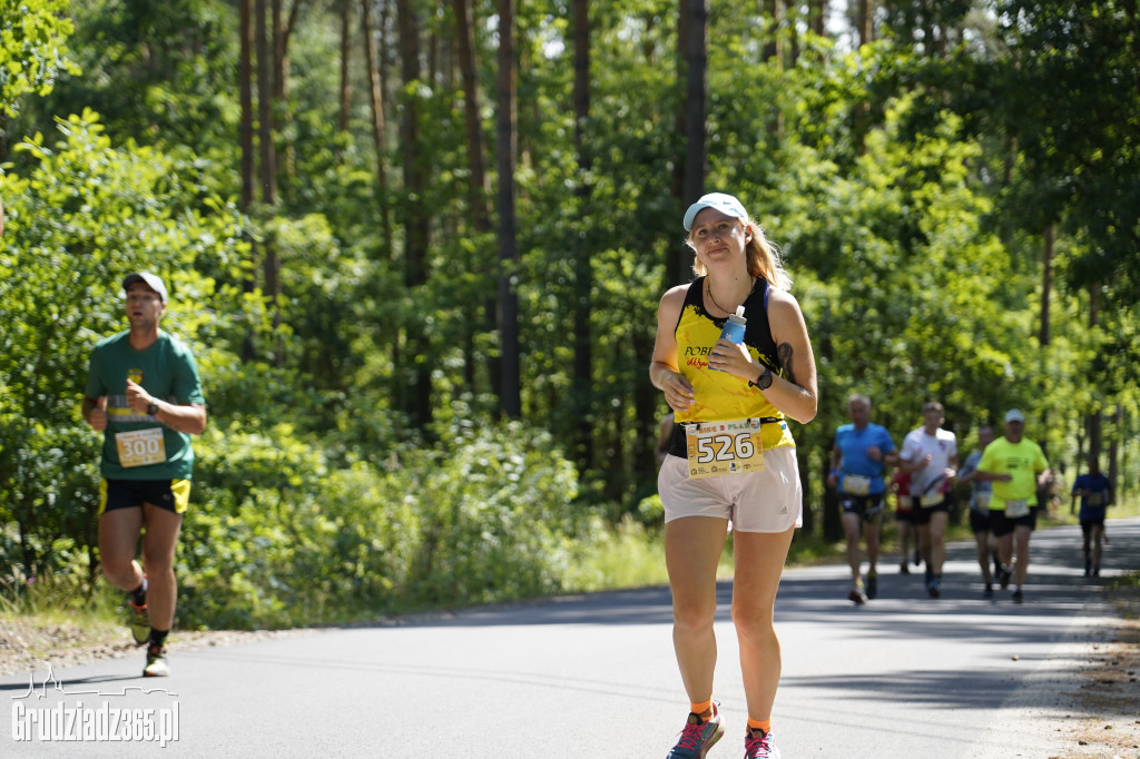 X Bieg 3 Plaż w Rudniku koło Grudziądza - zdjęcia z trasy