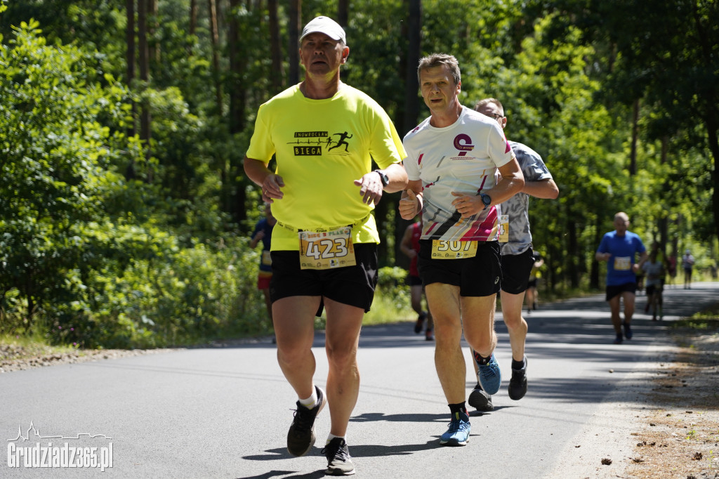 X Bieg 3 Plaż w Rudniku koło Grudziądza - zdjęcia z trasy