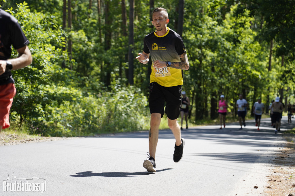 X Bieg 3 Plaż w Rudniku koło Grudziądza - zdjęcia z trasy