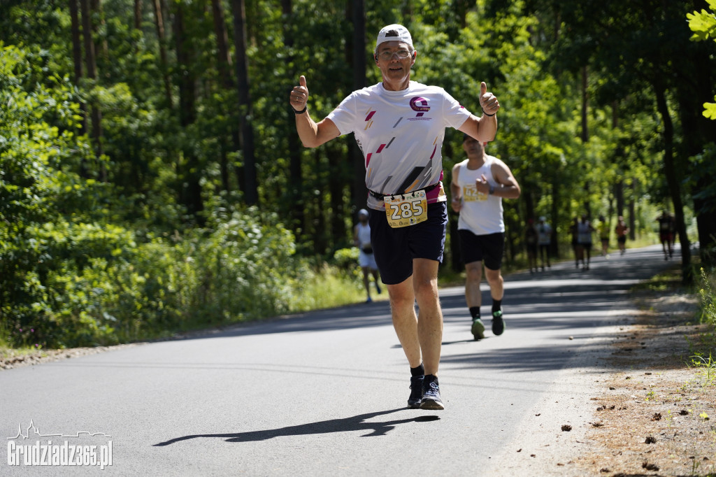 X Bieg 3 Plaż w Rudniku koło Grudziądza - zdjęcia z trasy