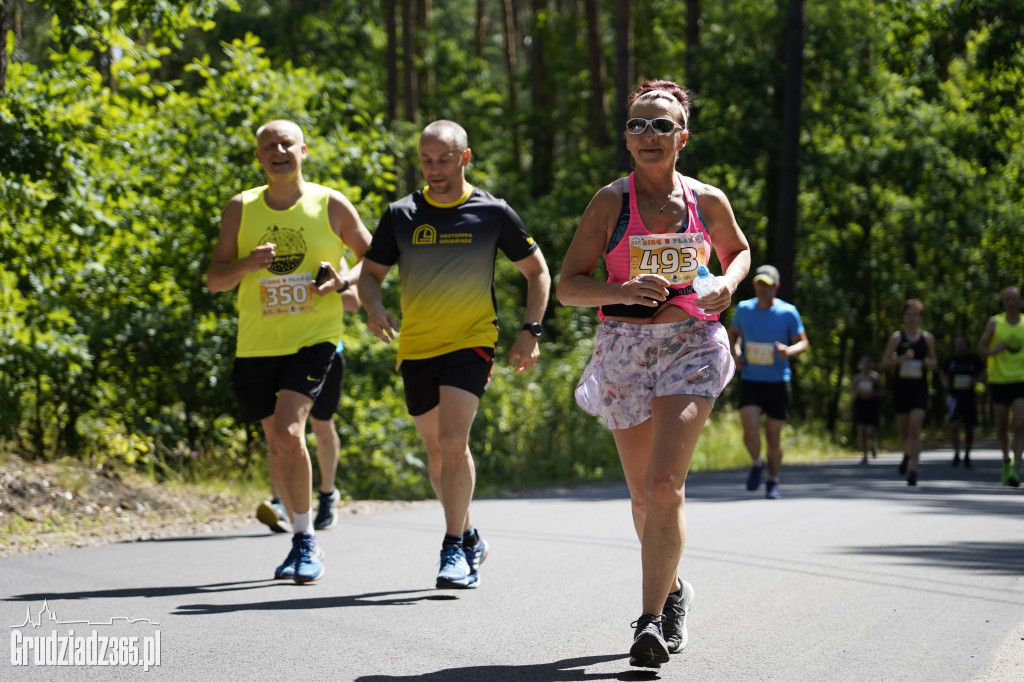 X Bieg 3 Plaż w Rudniku koło Grudziądza - zdjęcia z trasy