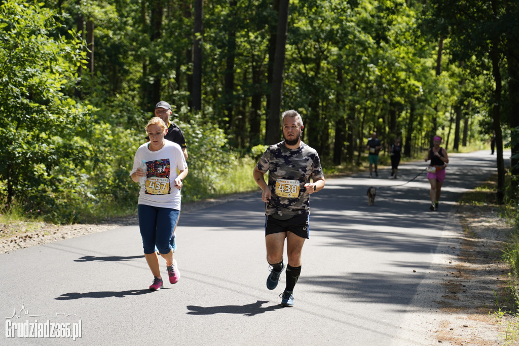 X Bieg 3 Plaż w Rudniku koło Grudziądza - zdjęcia z trasy