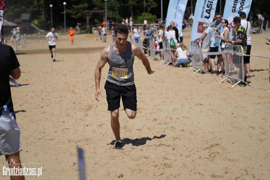 X Bieg 3 Plaż w Rudniku koło Grudziądza - zdjęcia na mecie