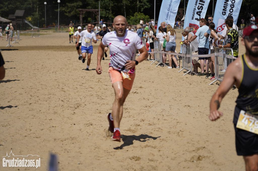 X Bieg 3 Plaż w Rudniku koło Grudziądza - zdjęcia na mecie