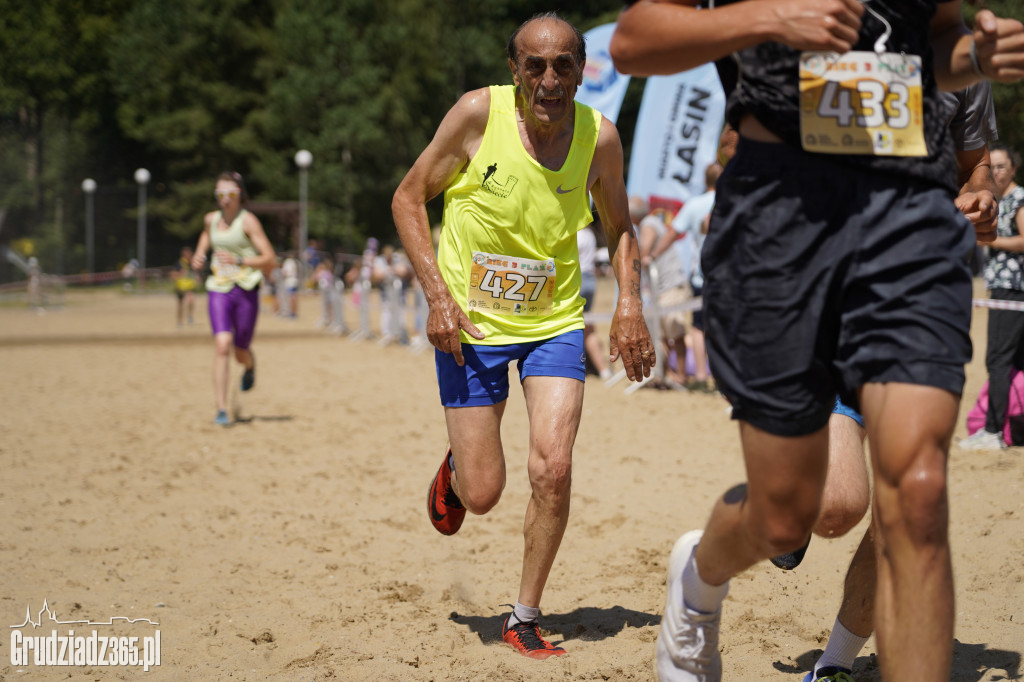 X Bieg 3 Plaż w Rudniku koło Grudziądza - zdjęcia na mecie