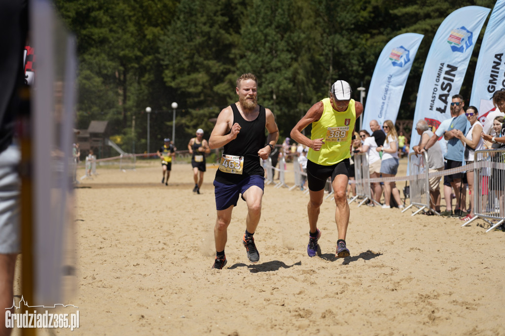X Bieg 3 Plaż w Rudniku koło Grudziądza - zdjęcia na mecie