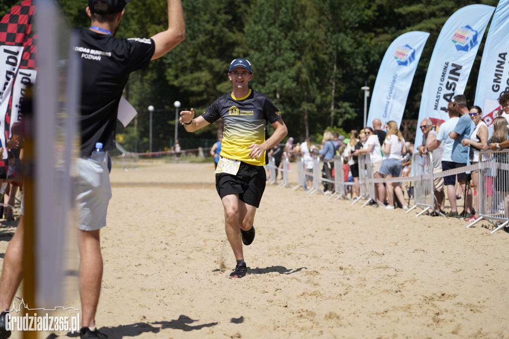 X Bieg 3 Plaż w Rudniku koło Grudziądza - zdjęcia na mecie