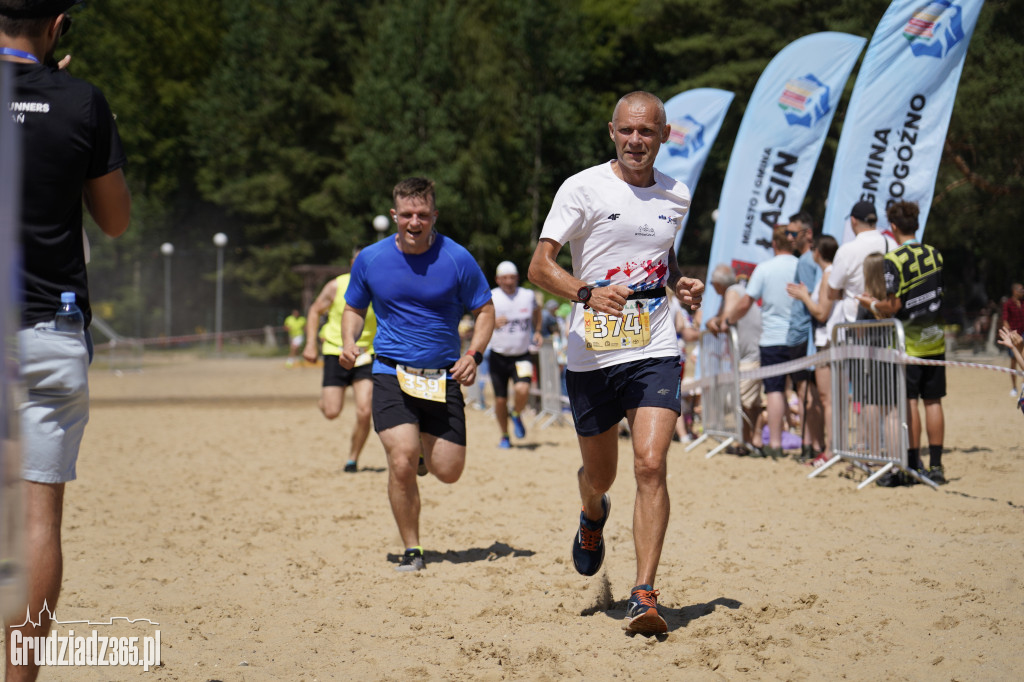 X Bieg 3 Plaż w Rudniku koło Grudziądza - zdjęcia na mecie