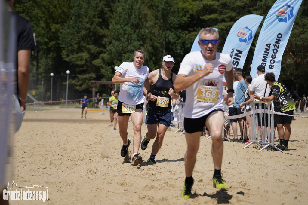 X Bieg 3 Plaż w Rudniku koło Grudziądza - zdjęcia na mecie