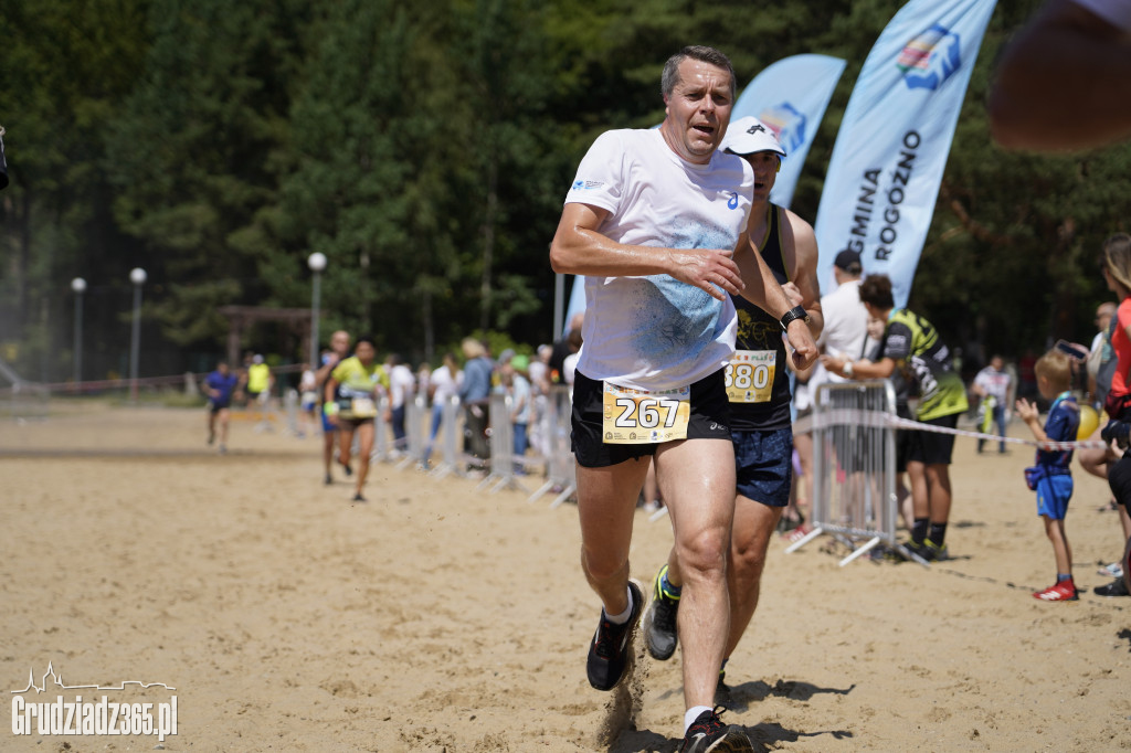 X Bieg 3 Plaż w Rudniku koło Grudziądza - zdjęcia na mecie