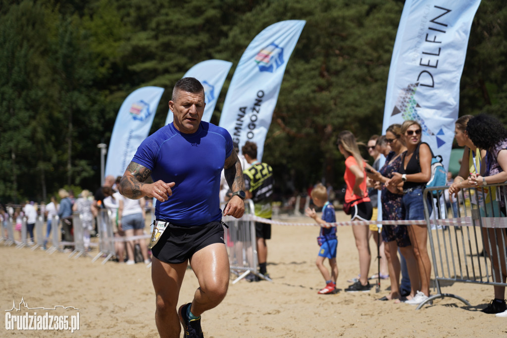 X Bieg 3 Plaż w Rudniku koło Grudziądza - zdjęcia na mecie