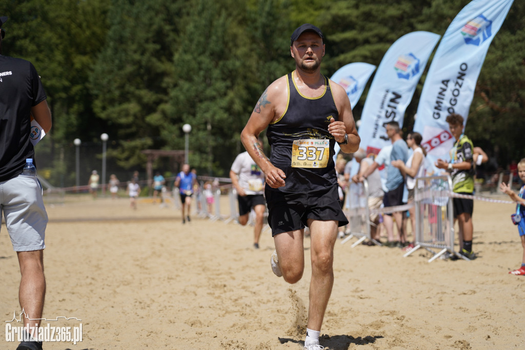 X Bieg 3 Plaż w Rudniku koło Grudziądza - zdjęcia na mecie