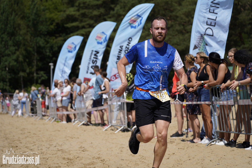 X Bieg 3 Plaż w Rudniku koło Grudziądza - zdjęcia na mecie