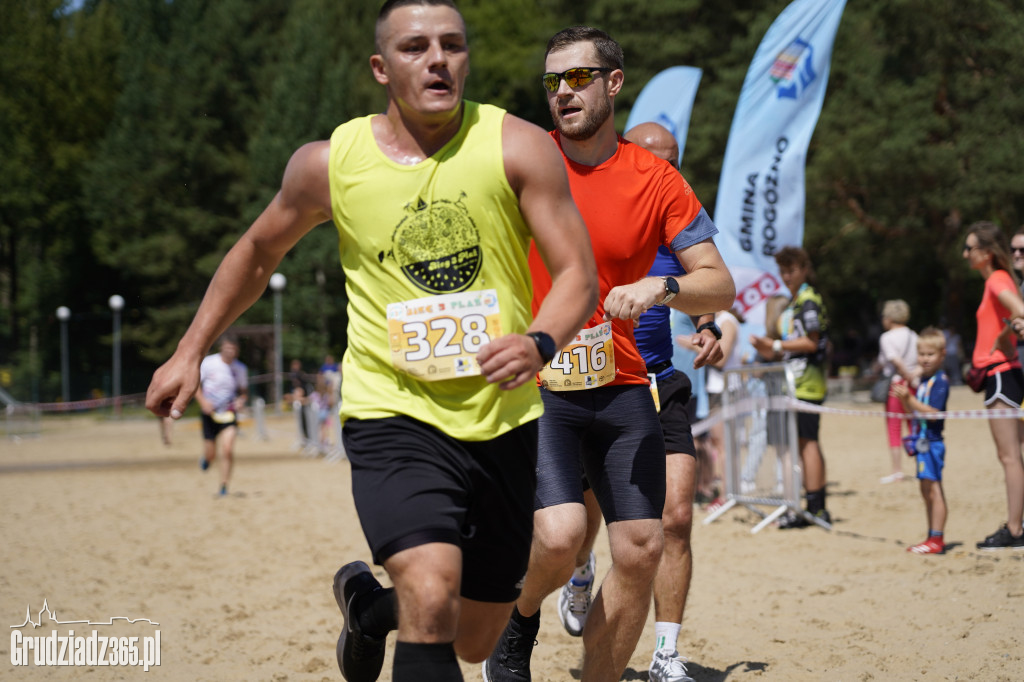 X Bieg 3 Plaż w Rudniku koło Grudziądza - zdjęcia na mecie