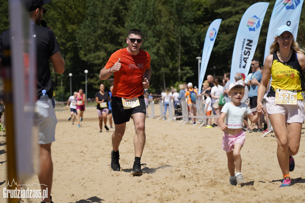 X Bieg 3 Plaż w Rudniku koło Grudziądza - zdjęcia na mecie