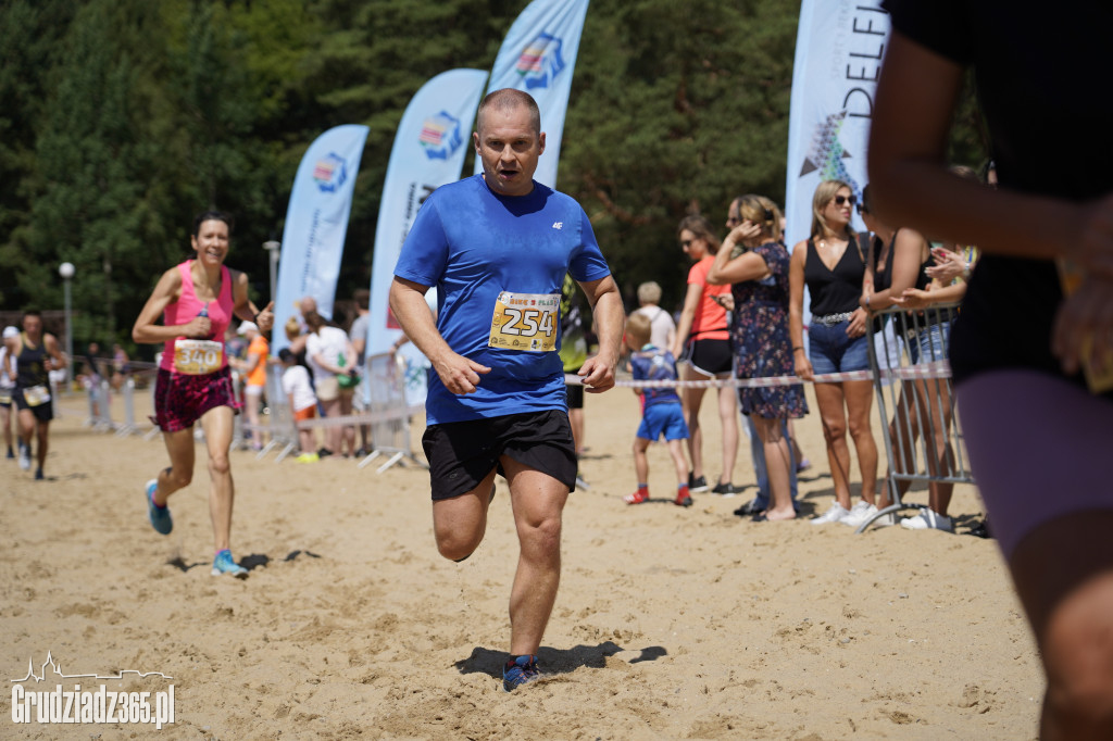 X Bieg 3 Plaż w Rudniku koło Grudziądza - zdjęcia na mecie