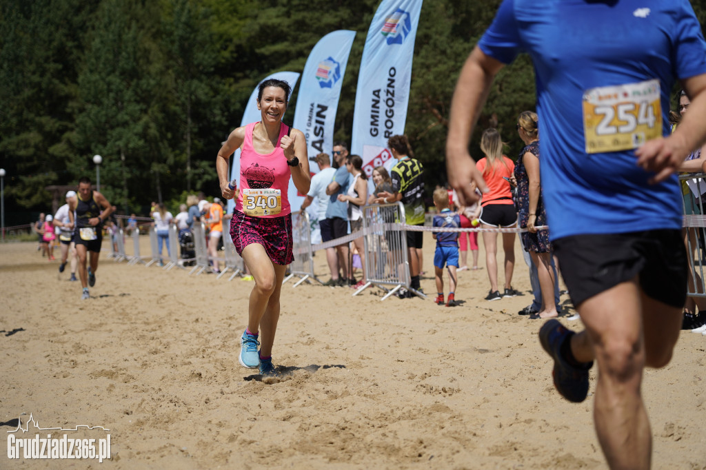 X Bieg 3 Plaż w Rudniku koło Grudziądza - zdjęcia na mecie