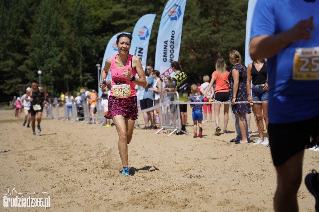 X Bieg 3 Plaż w Rudniku koło Grudziądza - zdjęcia na mecie