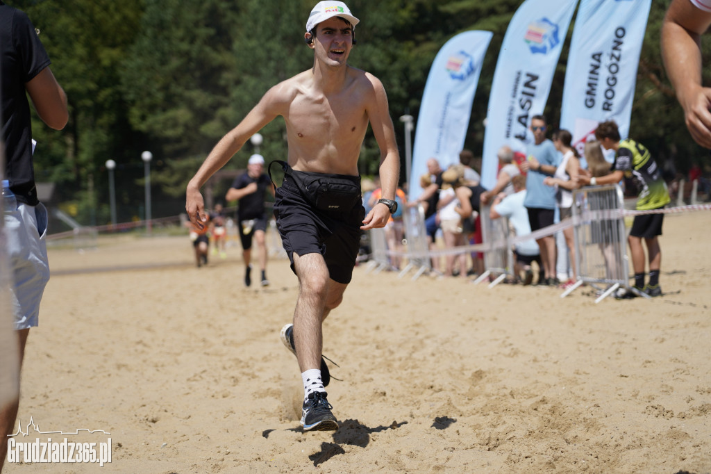 X Bieg 3 Plaż w Rudniku koło Grudziądza - zdjęcia na mecie