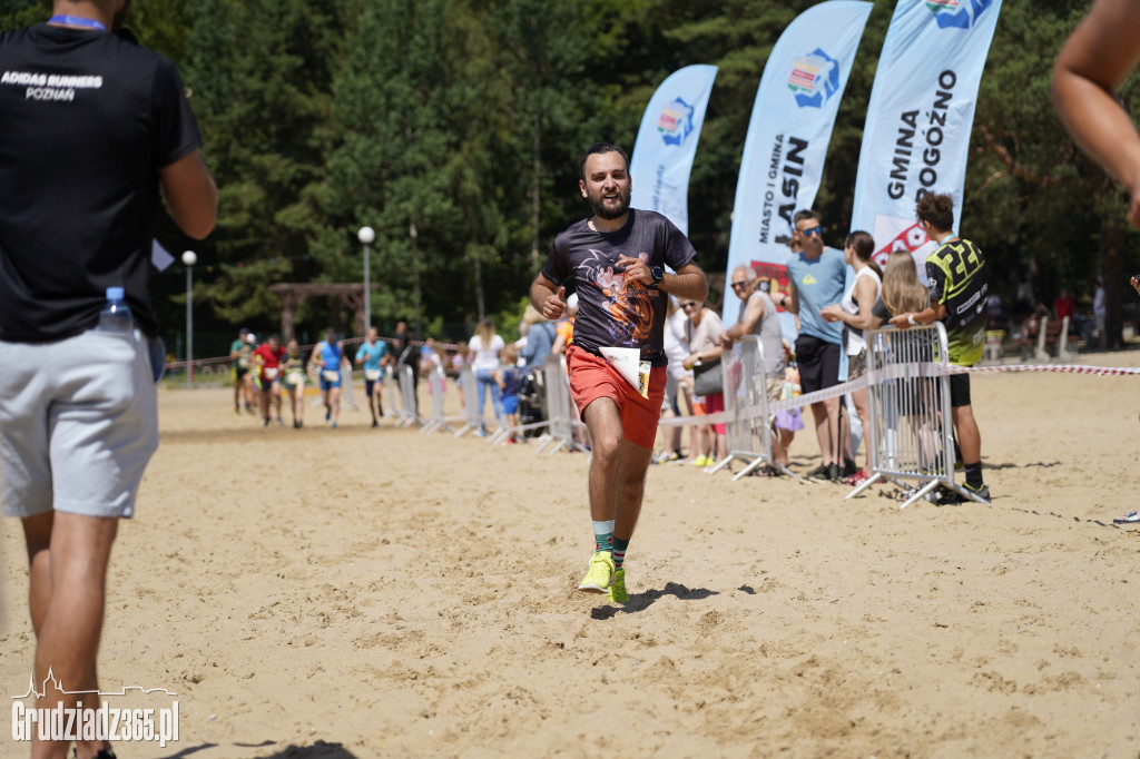 X Bieg 3 Plaż w Rudniku koło Grudziądza - zdjęcia na mecie